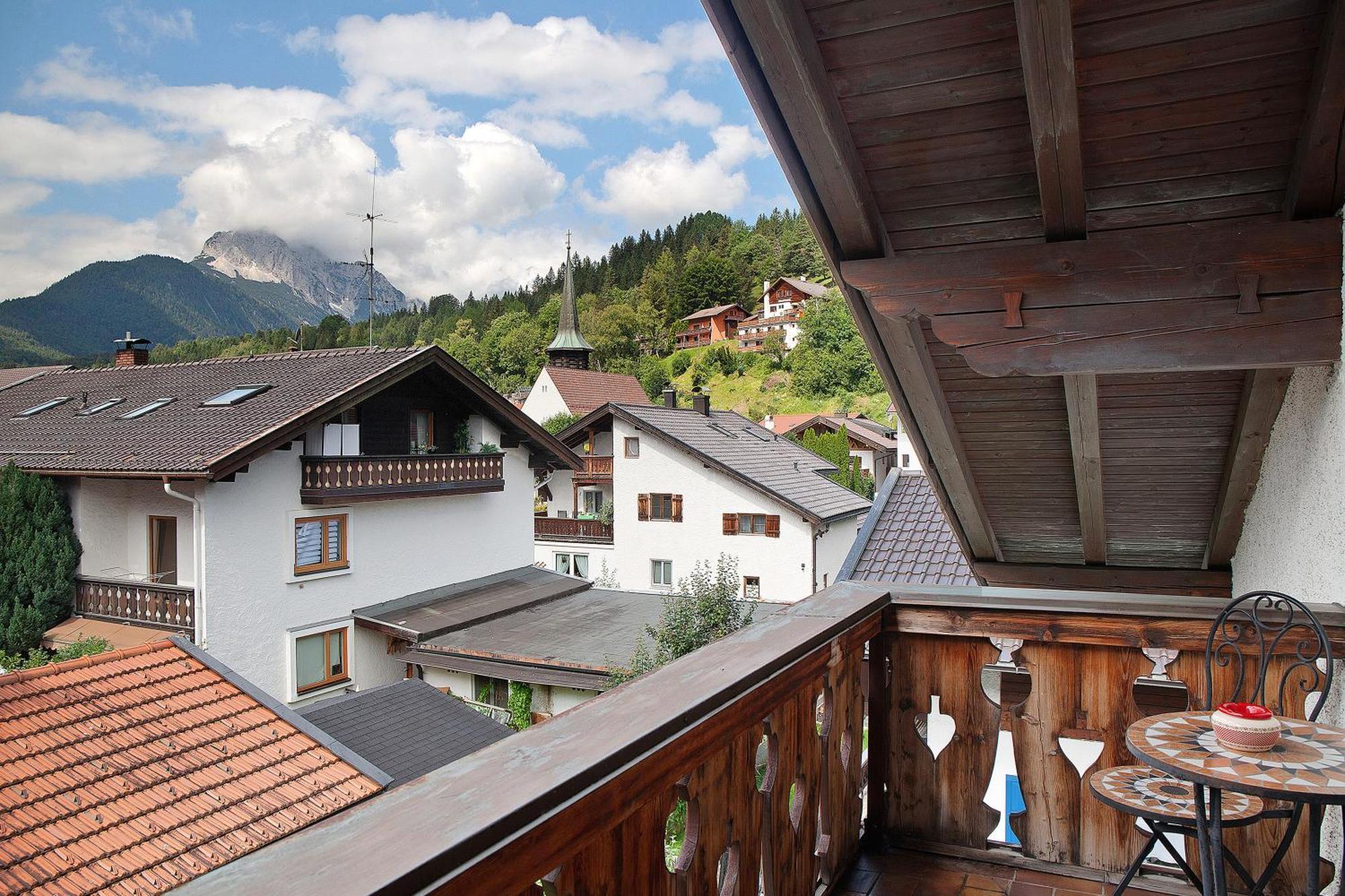 Ferienwohnung Brunnsteinnest Mittenwald Dış mekan fotoğraf
