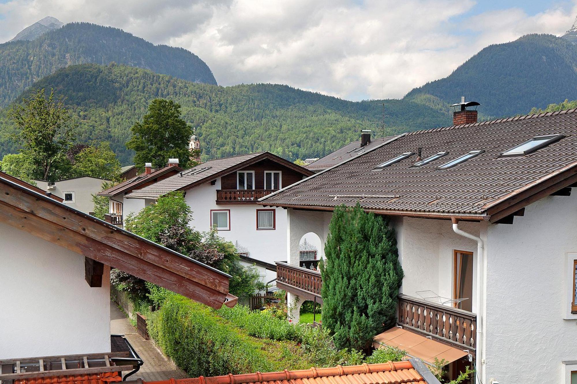 Ferienwohnung Brunnsteinnest Mittenwald Dış mekan fotoğraf